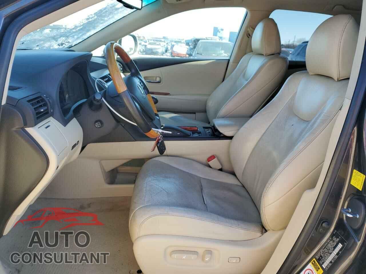 LEXUS RX350 2010 - 2T2BK1BA8AC059153