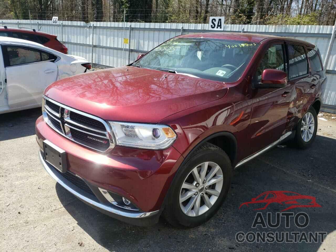 DODGE DURANGO 2019 - 1C4RDJAG1KC605742