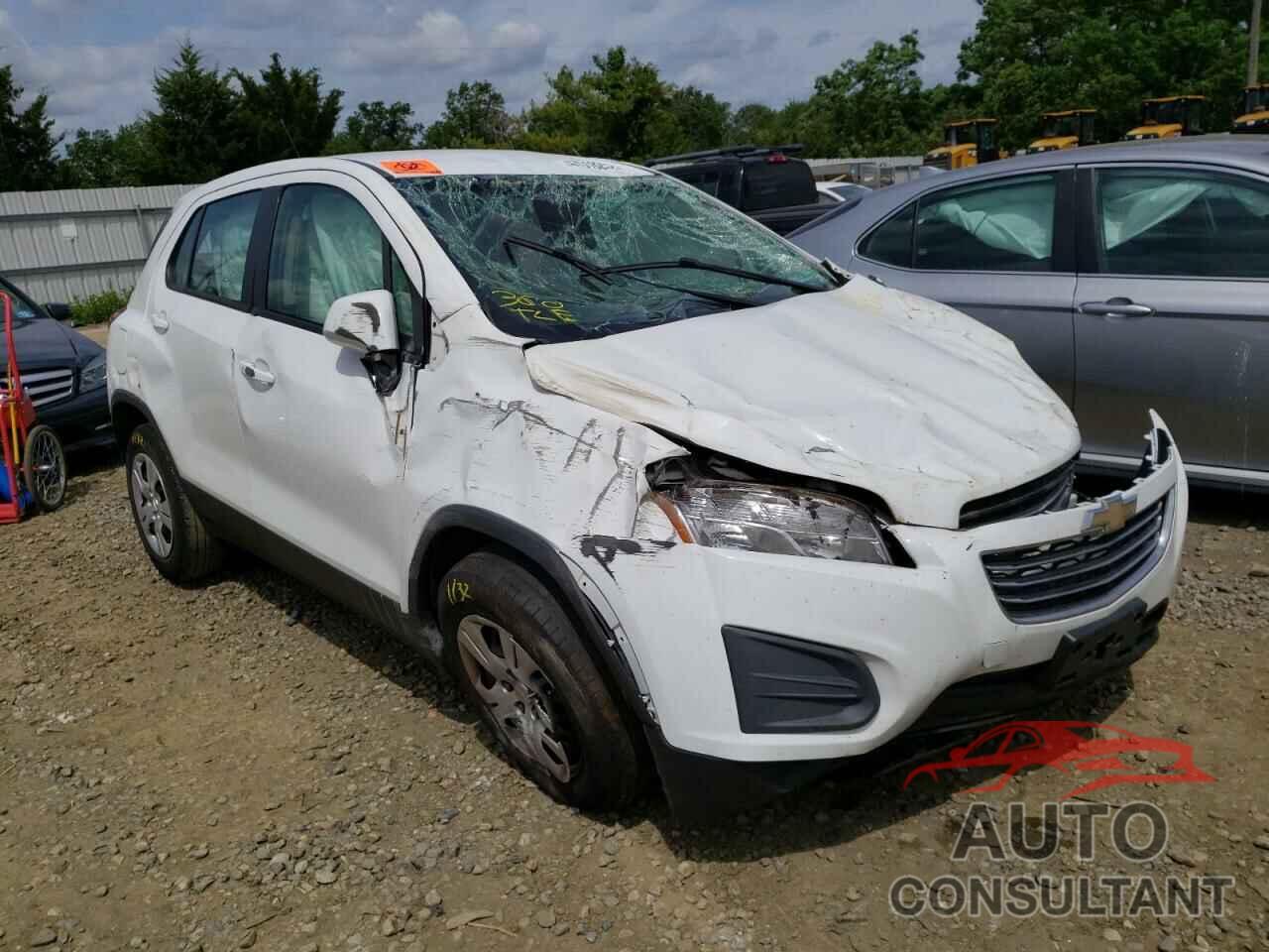 CHEVROLET TRAX 2016 - KL7CJKSB6GB504813