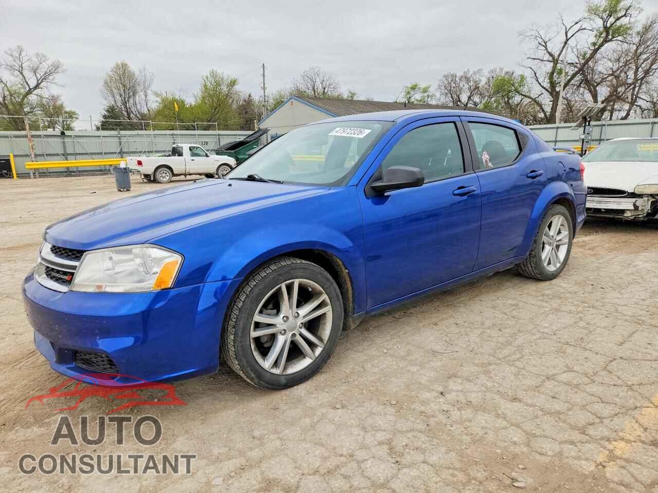 DODGE AVENGER 2013 - 1C3CDZAG7DN588395