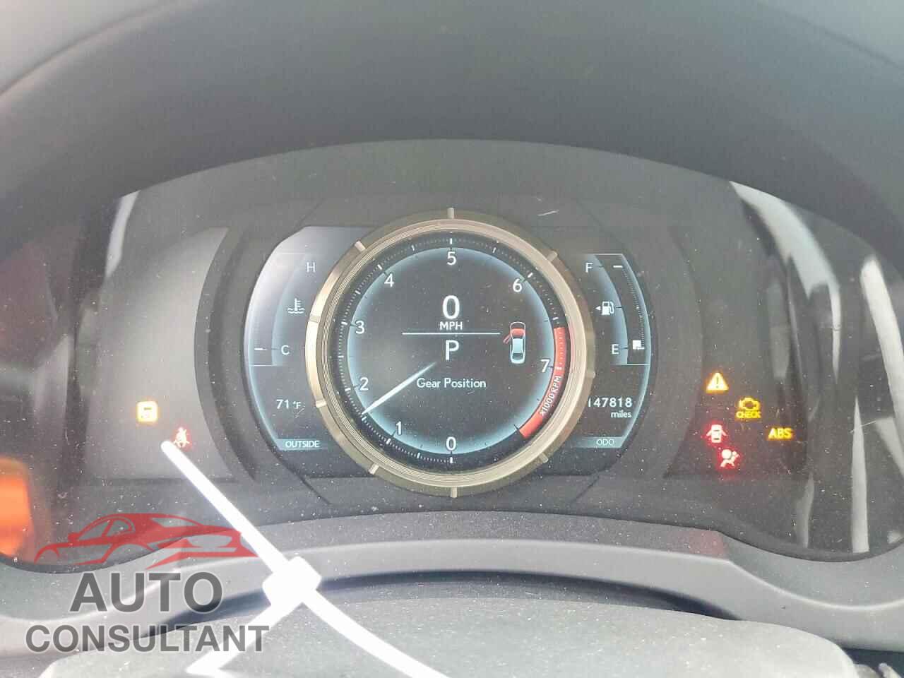 LEXUS IS 2015 - JTHBE1D25F5017253