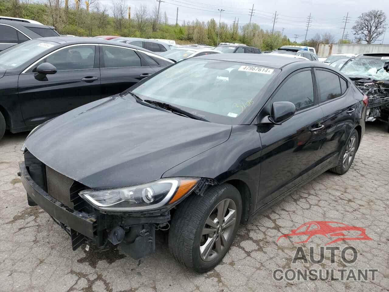 HYUNDAI ELANTRA 2017 - KMHD84LF6HU060348