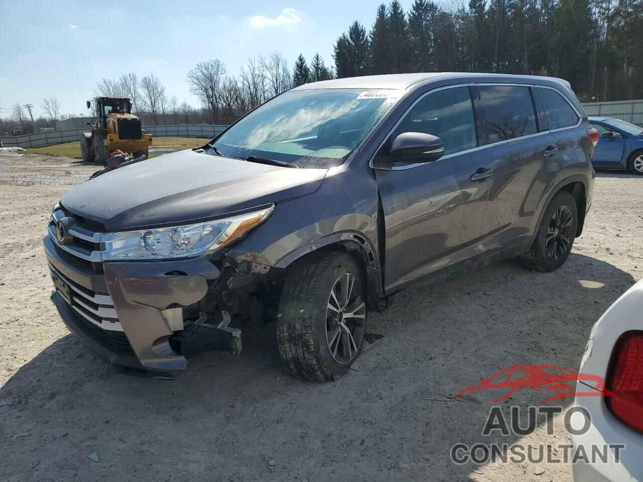 TOYOTA HIGHLANDER 2019 - 5TDBZRFH5KS722273