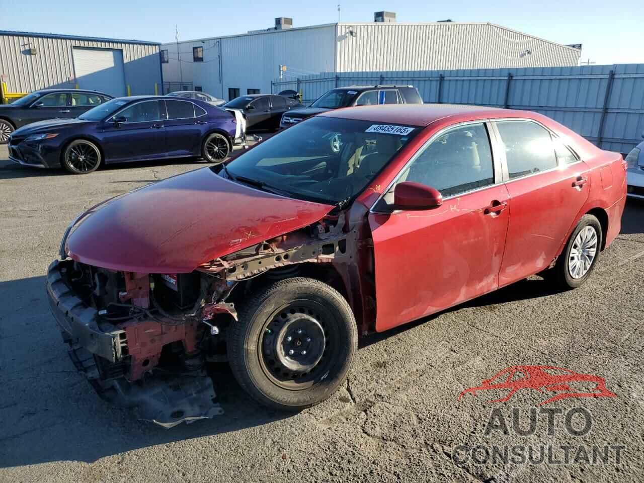 TOYOTA CAMRY 2012 - 4T1BF1FKXCU530474