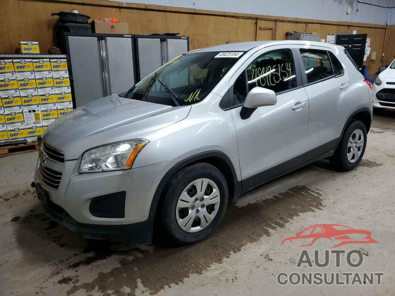 CHEVROLET TRAX 2016 - 3GNCJKSB8GL246724