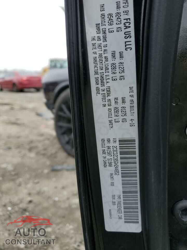 DODGE CHALLENGER 2016 - 2C3CDZC95GH244852