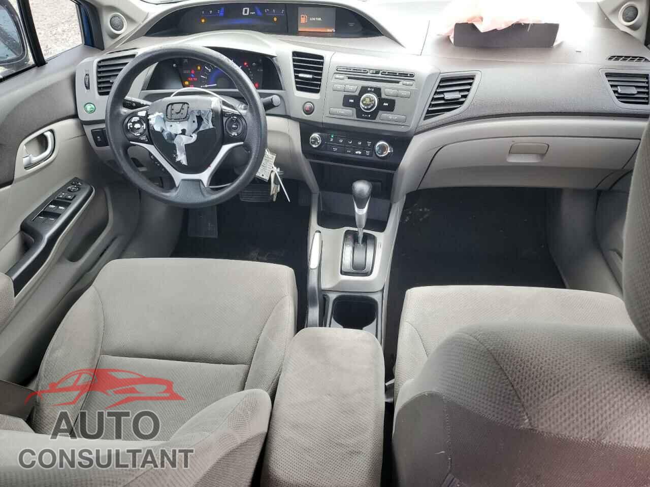 HONDA CIVIC 2012 - 19XFB2F89CE002130