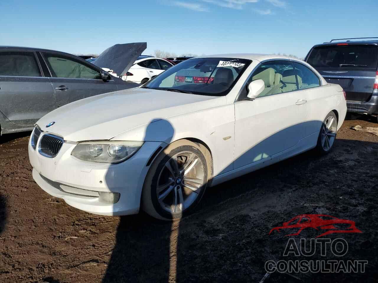 BMW 3 SERIES 2011 - WBADW3C52BE538291