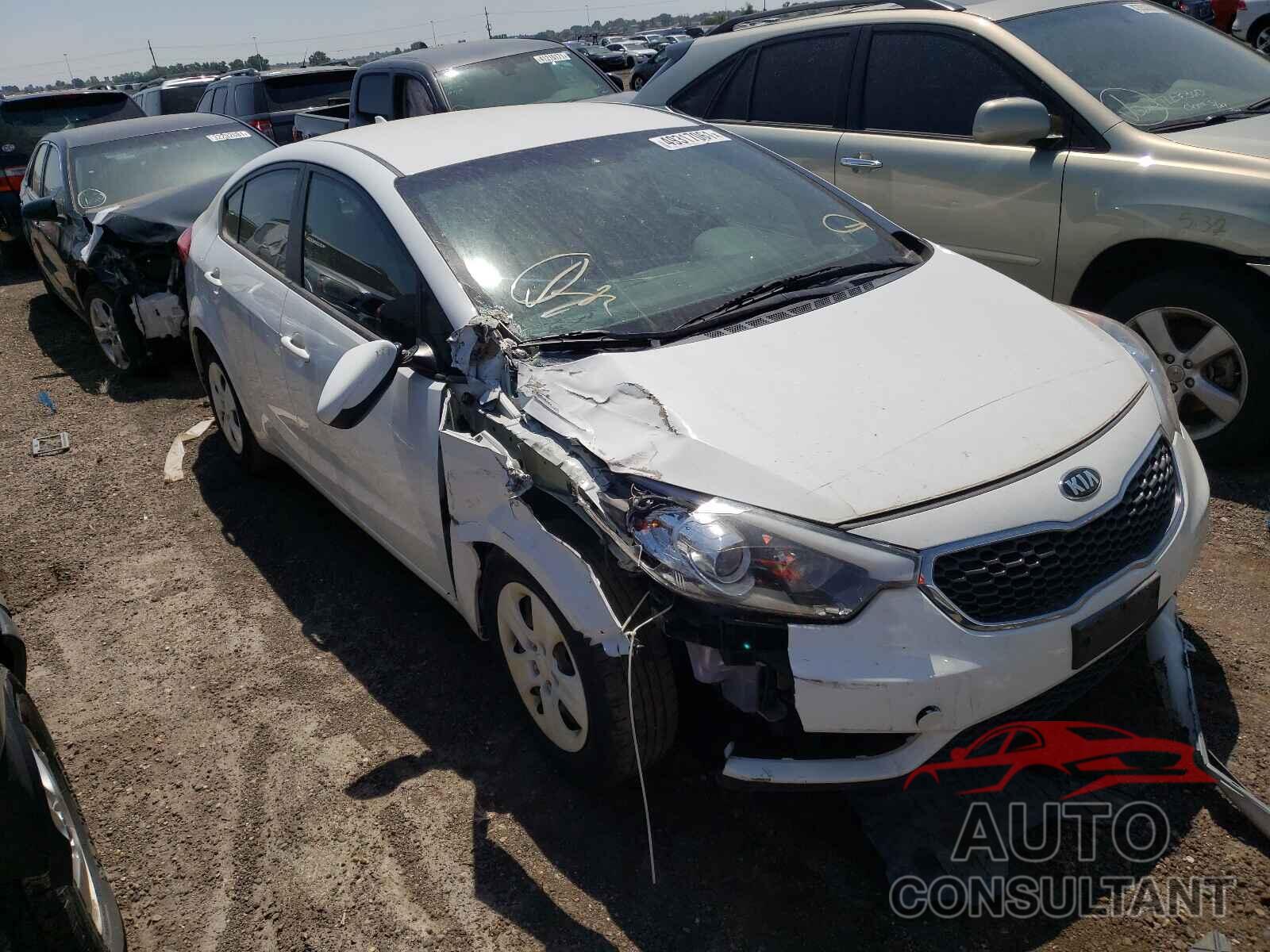 KIA FORTE 2016 - KNAFK4A69G5476675