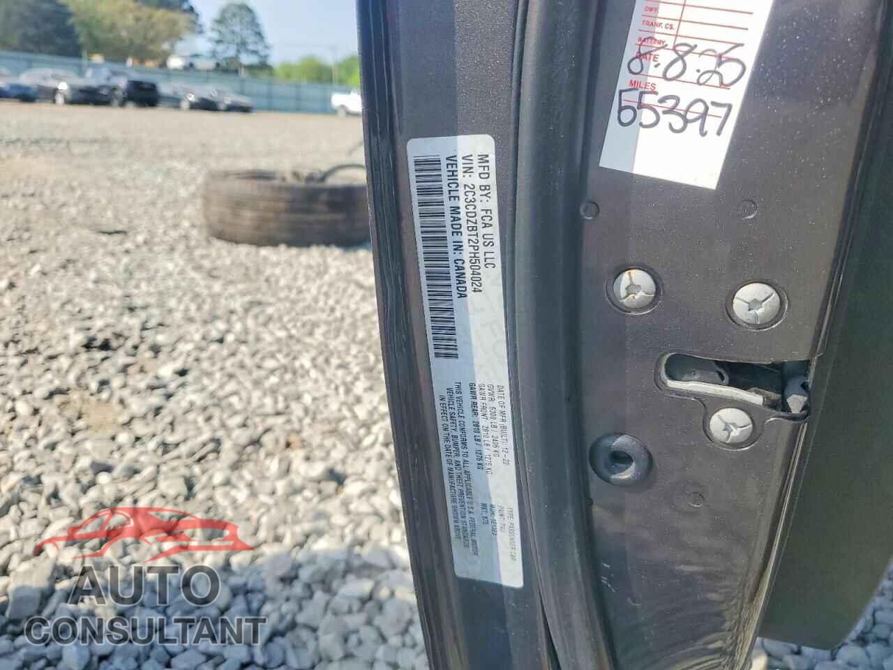 DODGE CHALLENGER 2023 - 2C3CDZBT2PH504024