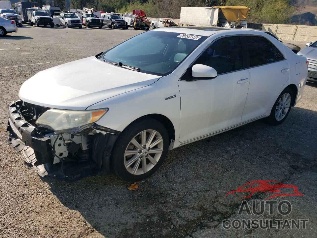 TOYOTA CAMRY 2012 - 4T1BD1FK4CU006629