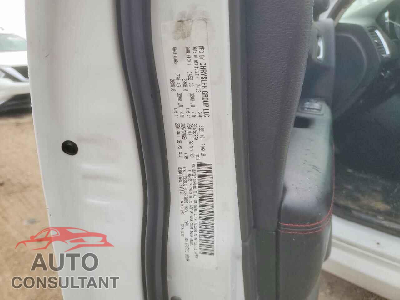 DODGE DURANGO 2013 - 1C4SDJCT0DC699899