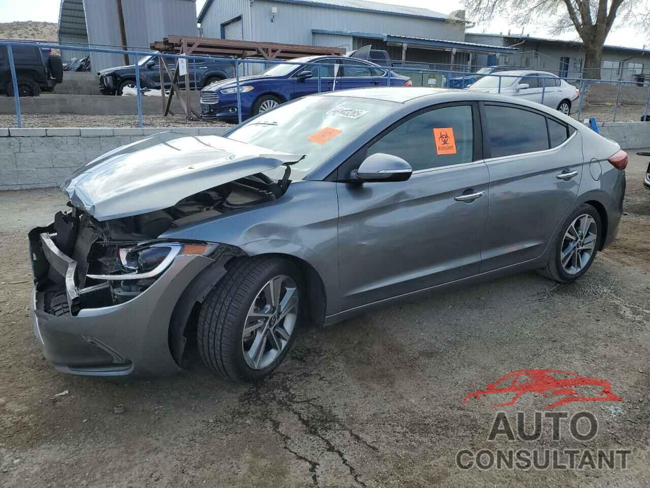 HYUNDAI ELANTRA 2017 - KMHD84LF5HU151191