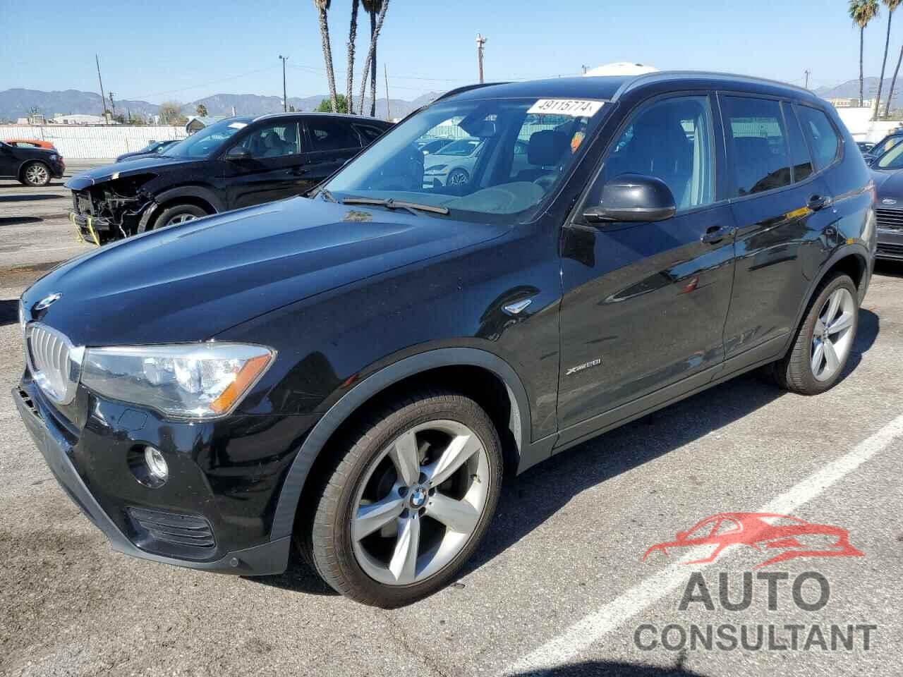 BMW X3 2017 - 5UXWX9C58H0T02454