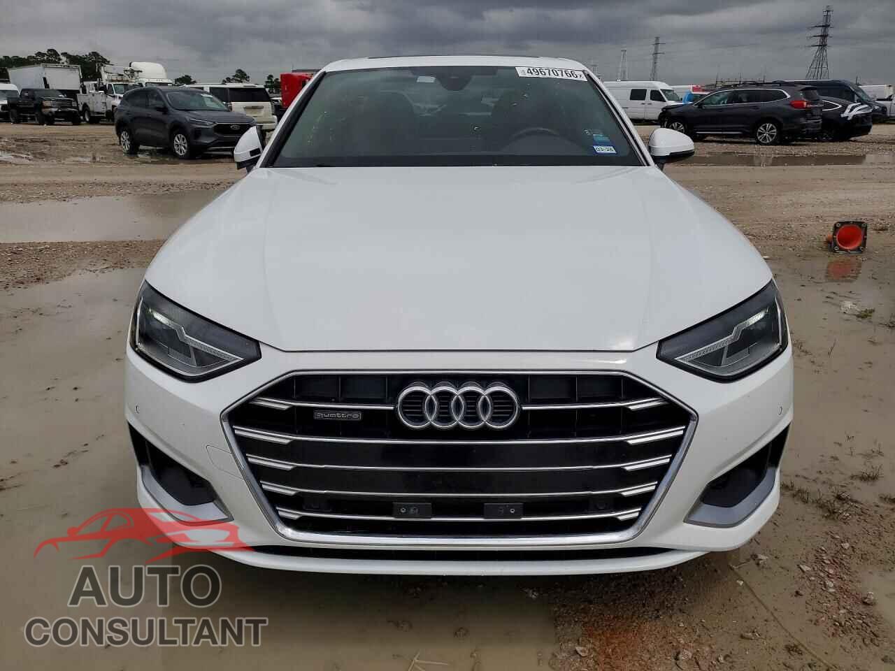 AUDI A4 2021 - WAUABAF40MA044012