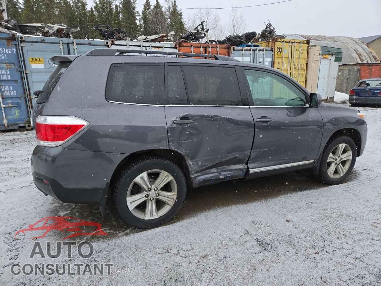 TOYOTA HIGHLANDER 2012 - 5TDBK3EH0CS151957