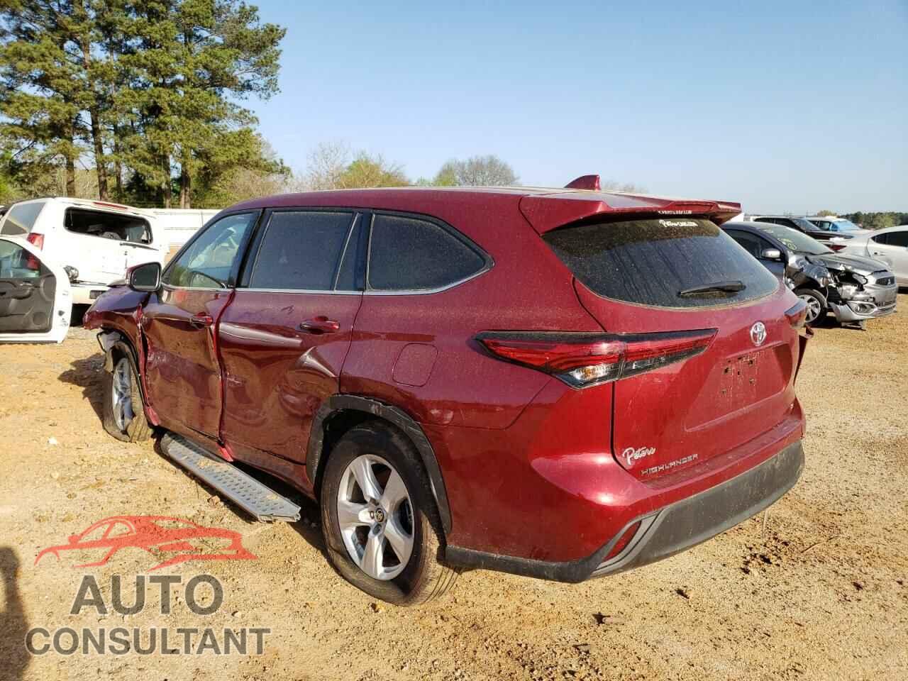 TOYOTA HIGHLANDER 2021 - 5TDZZRAH6MS062995