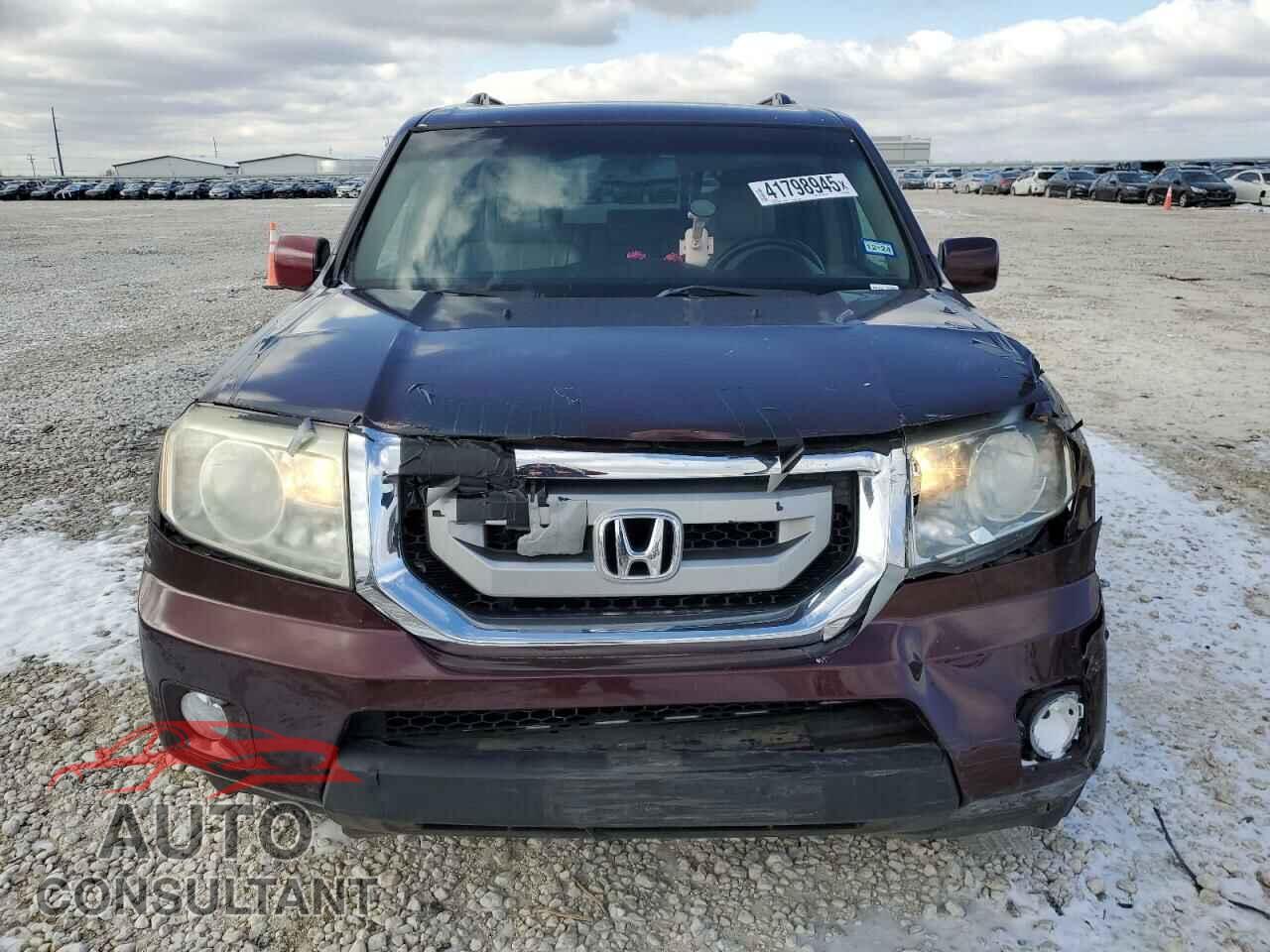 HONDA PILOT 2011 - 5FNYF3H62BB044016