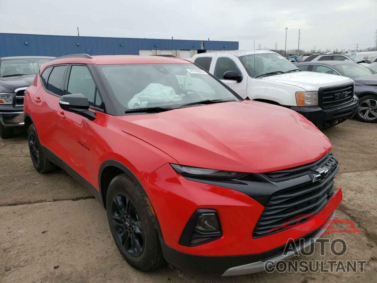 CHEVROLET BLAZER 2021 - 3GNKBCRS4MS525108