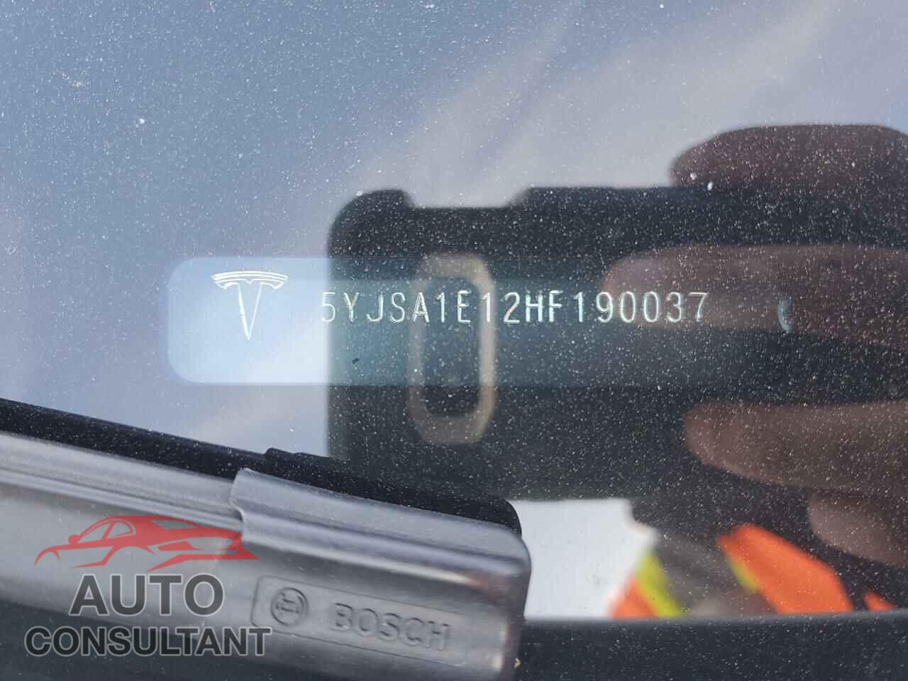 TESLA MODEL S 2017 - 5YJSA1E12HF190037