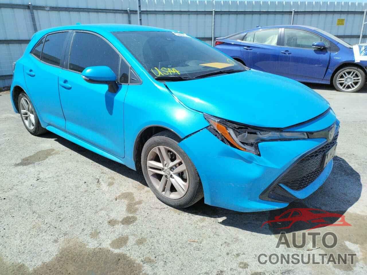 TOYOTA COROLLA 2019 - JTNK4RBE0K3050906