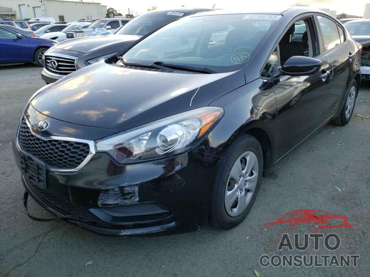 KIA FORTE 2016 - KNAFK4A68G5565296