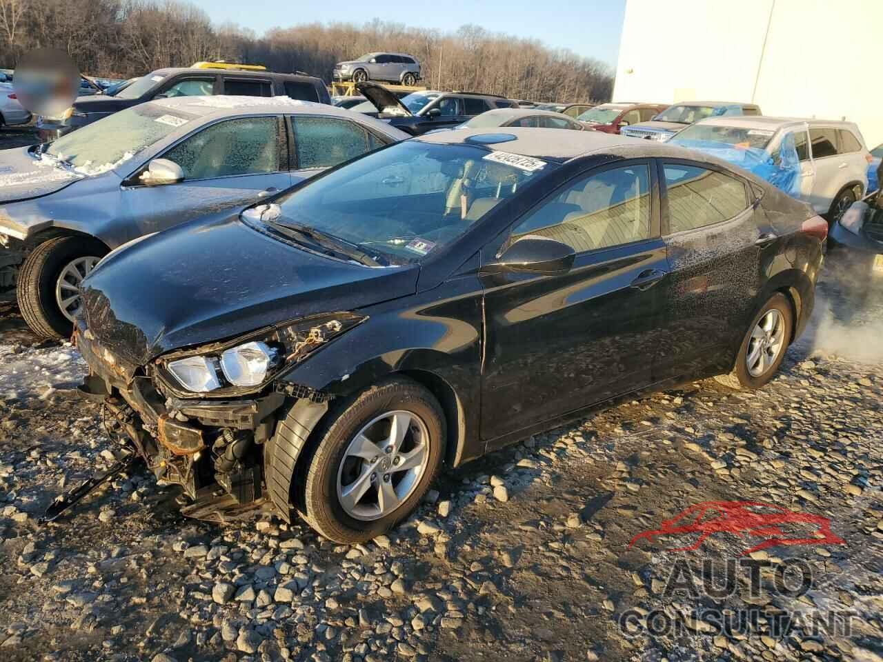 HYUNDAI ELANTRA 2014 - KMHDH4AEXEU076266