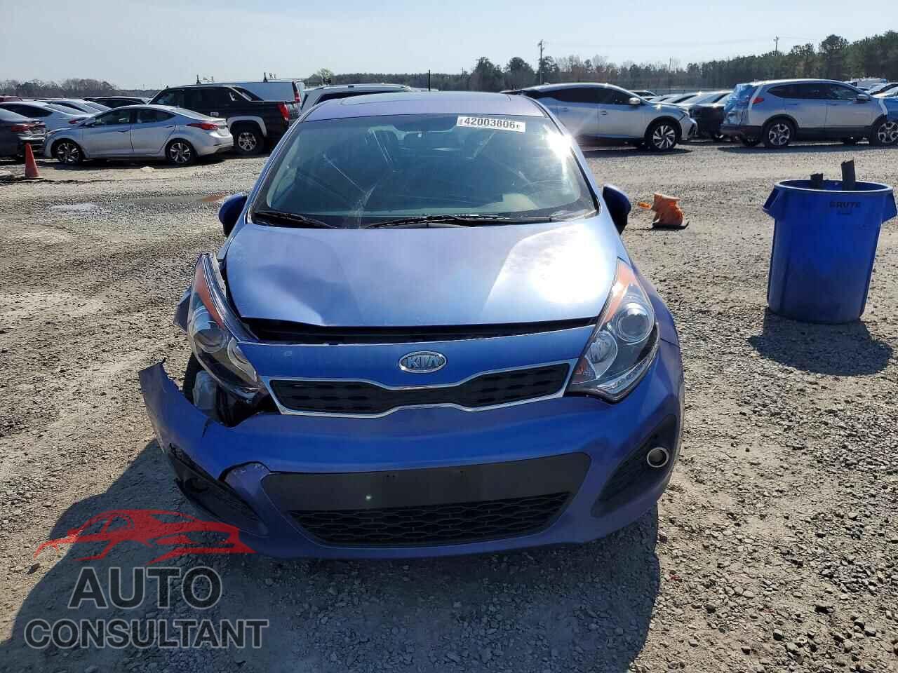 KIA RIO 2012 - KNADN5A39C6036504