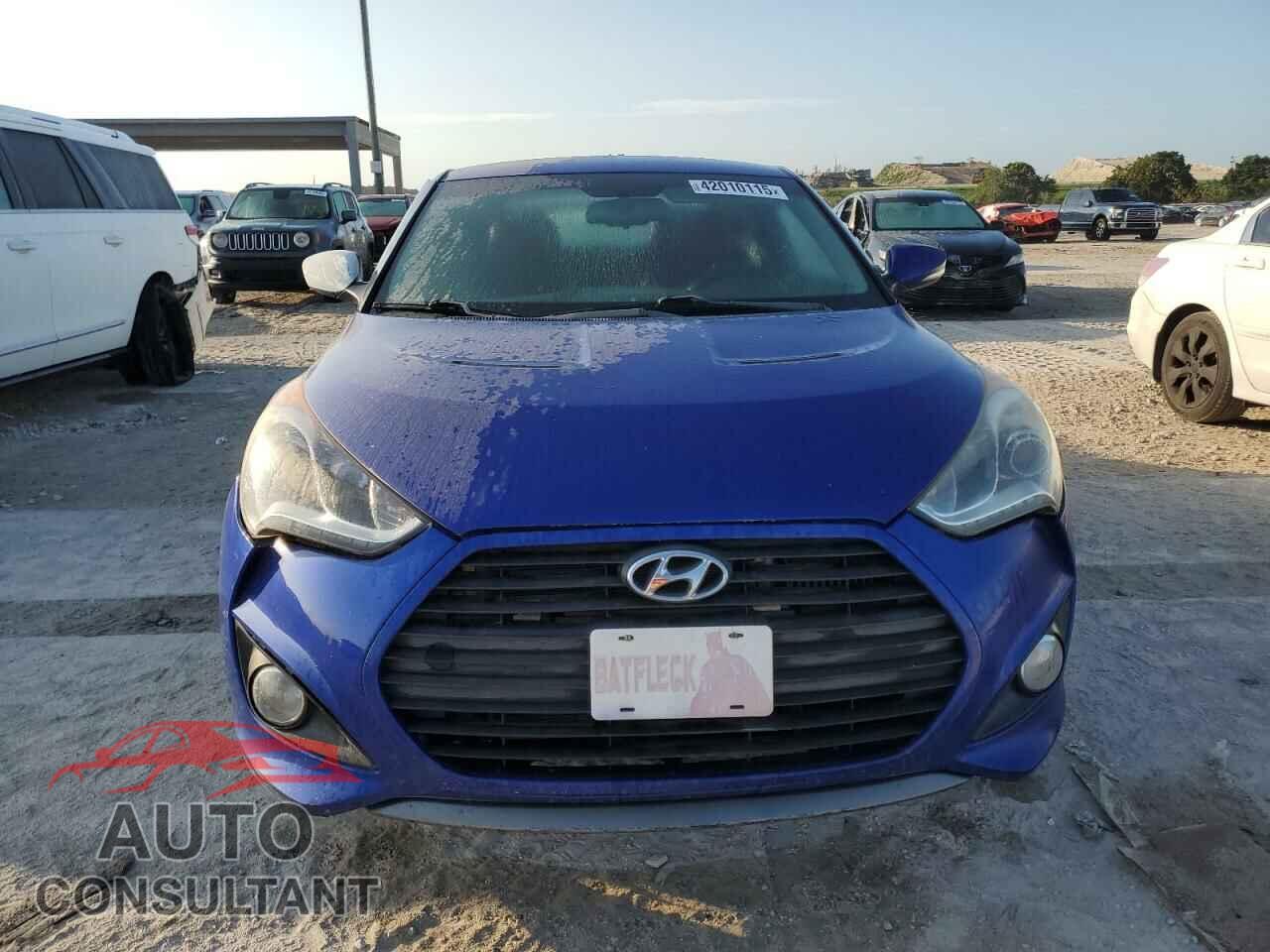 HYUNDAI VELOSTER 2013 - KMHTC6AE1DU118926