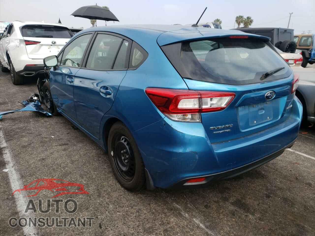 SUBARU IMPREZA 2018 - 4S3GTAA61J3747198