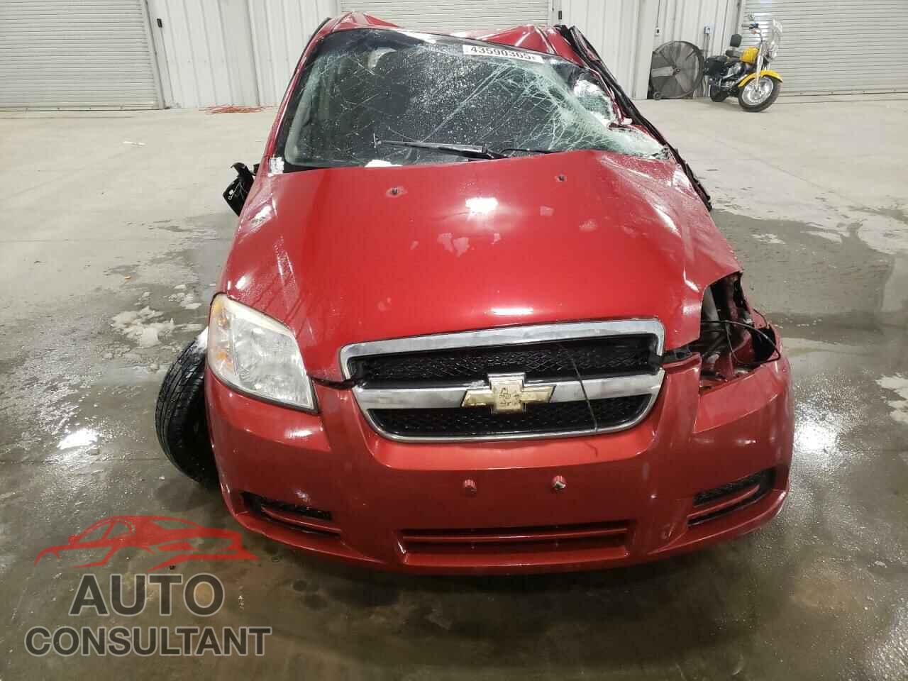 CHEVROLET AVEO 2011 - KL1TD5DE9BB233345