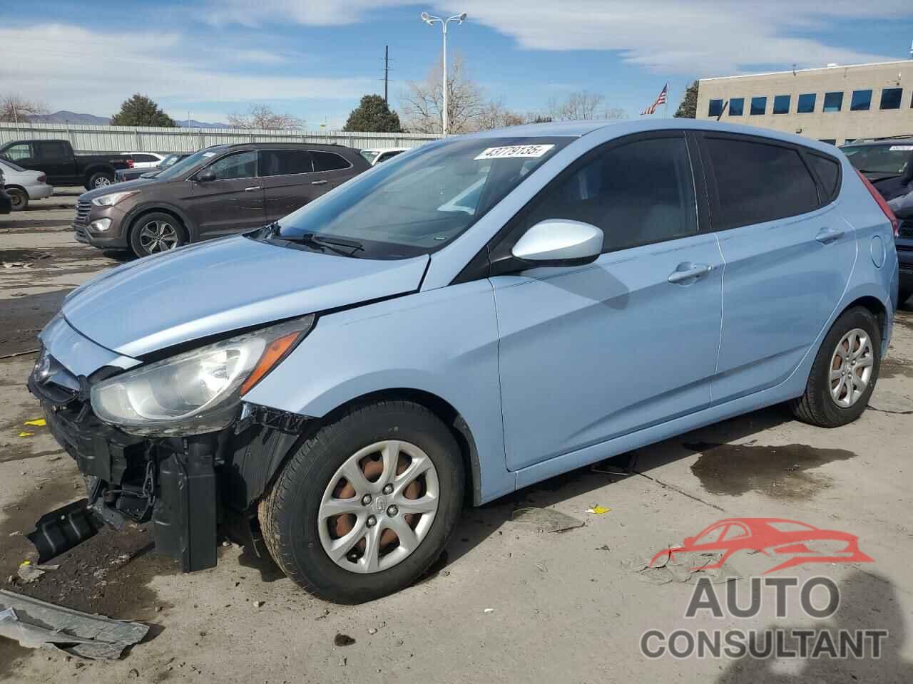 HYUNDAI ACCENT 2012 - KMHCT5AE3CU022904