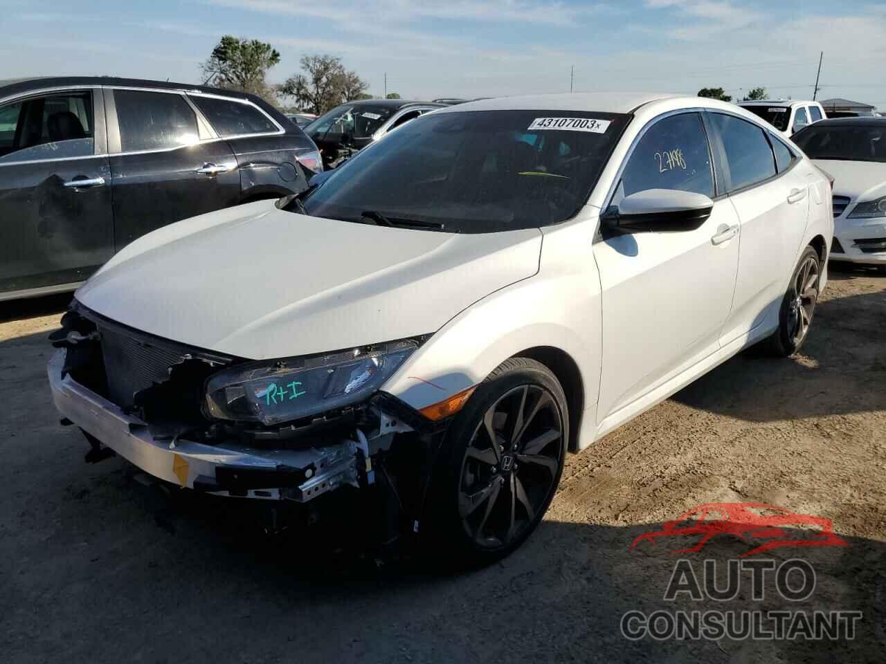 HONDA CIVIC 2019 - 2HGFC2F83KH559715