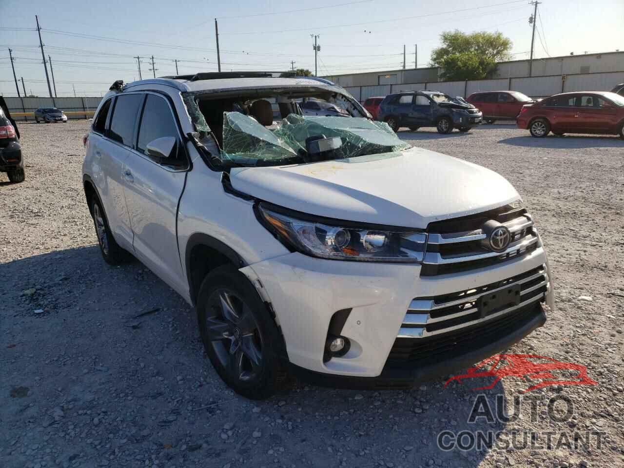 TOYOTA HIGHLANDER 2019 - 5TDYZRFHXKS346941