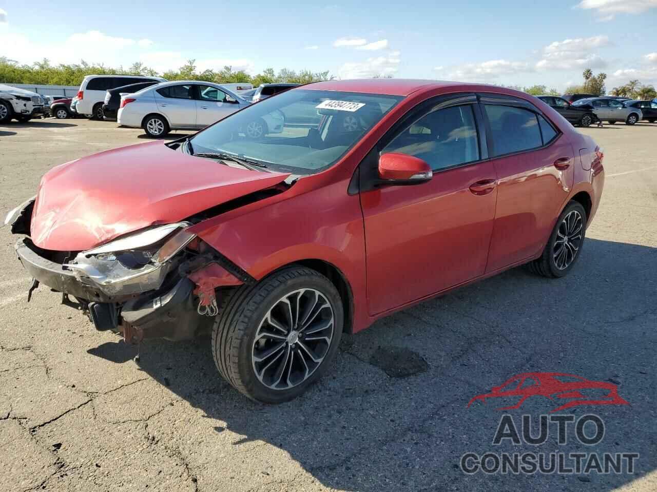 TOYOTA COROLLA 2016 - 5YFBURHE5GP487617
