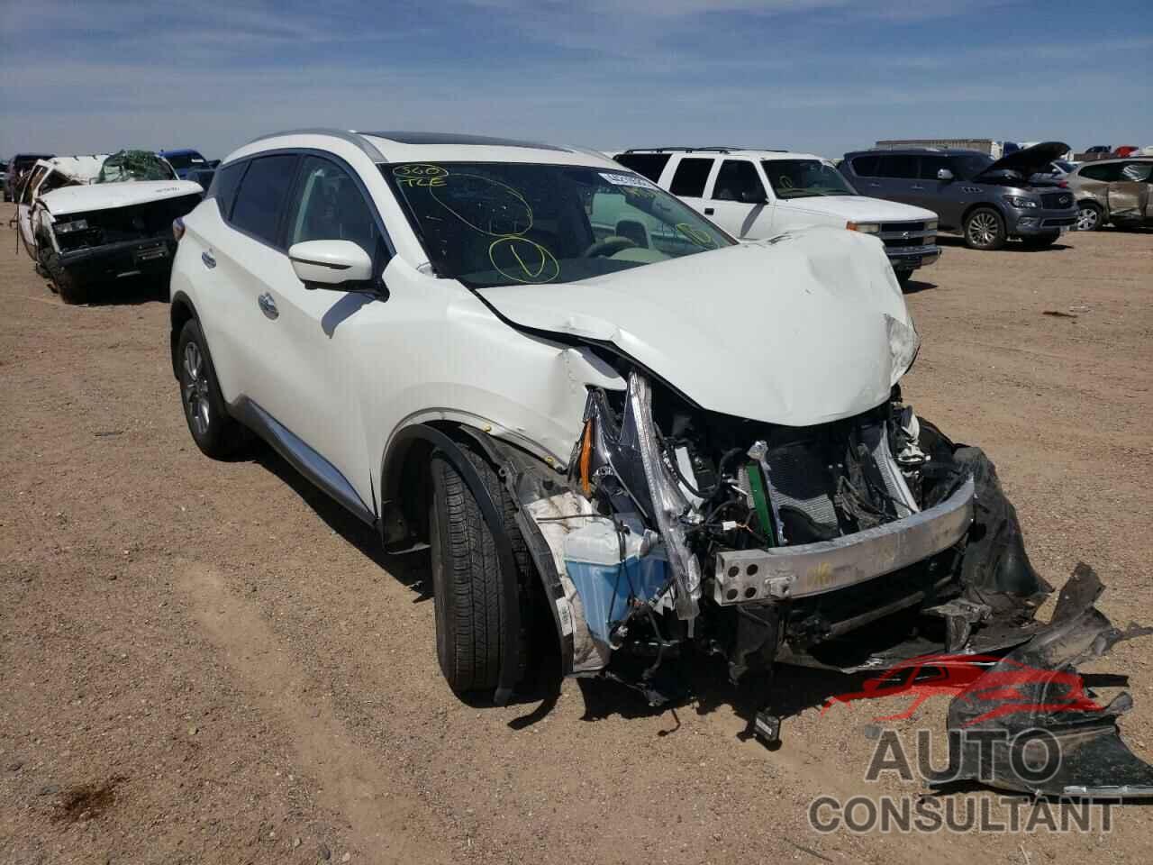 NISSAN MURANO 2018 - 5N1AZ2MH9JN190614