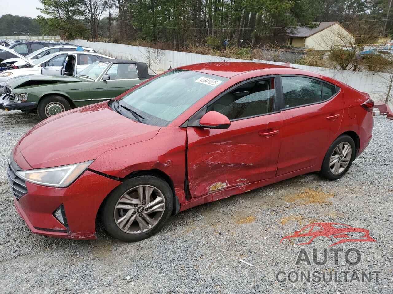 HYUNDAI ELANTRA 2019 - KMHD84LF7KU780832