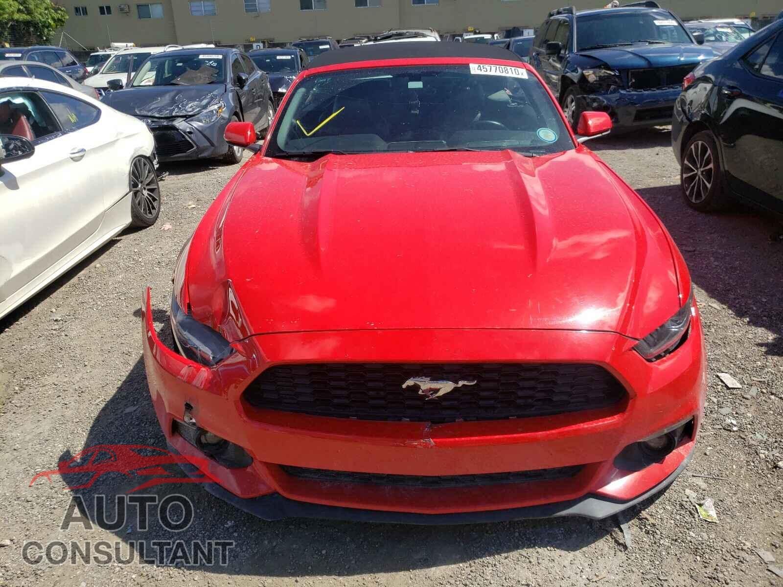 FORD MUSTANG 2017 - 1FATP8UH3H5287409