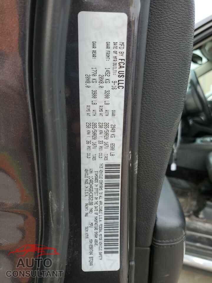 DODGE DURANGO 2017 - 1C4RDHAG6HC652198