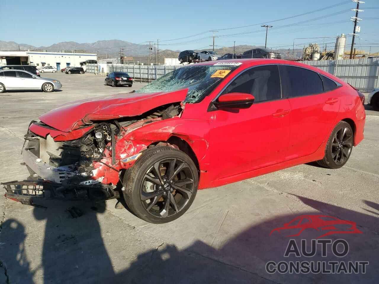 HONDA CIVIC 2020 - 2HGFC2F87LH587468