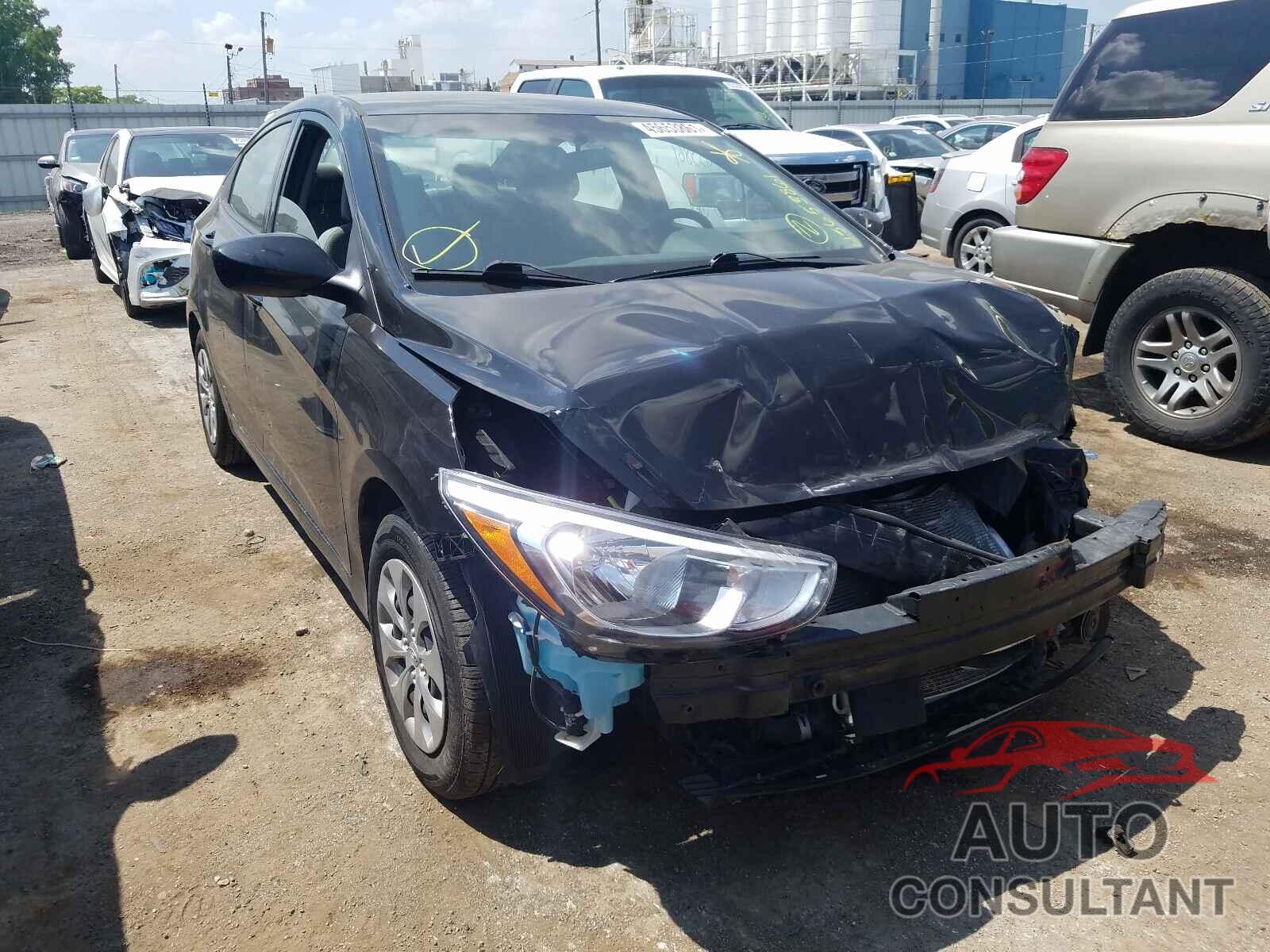 HYUNDAI ACCENT 2017 - KMHCT4AE8HU353723