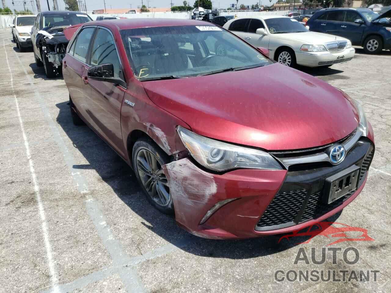 TOYOTA CAMRY 2017 - 4T1BD1FK2HU203001