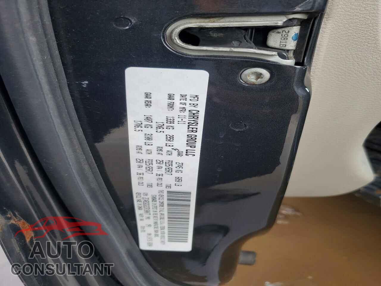DODGE CARAVAN 2012 - 2C4RDGDG3CR180077