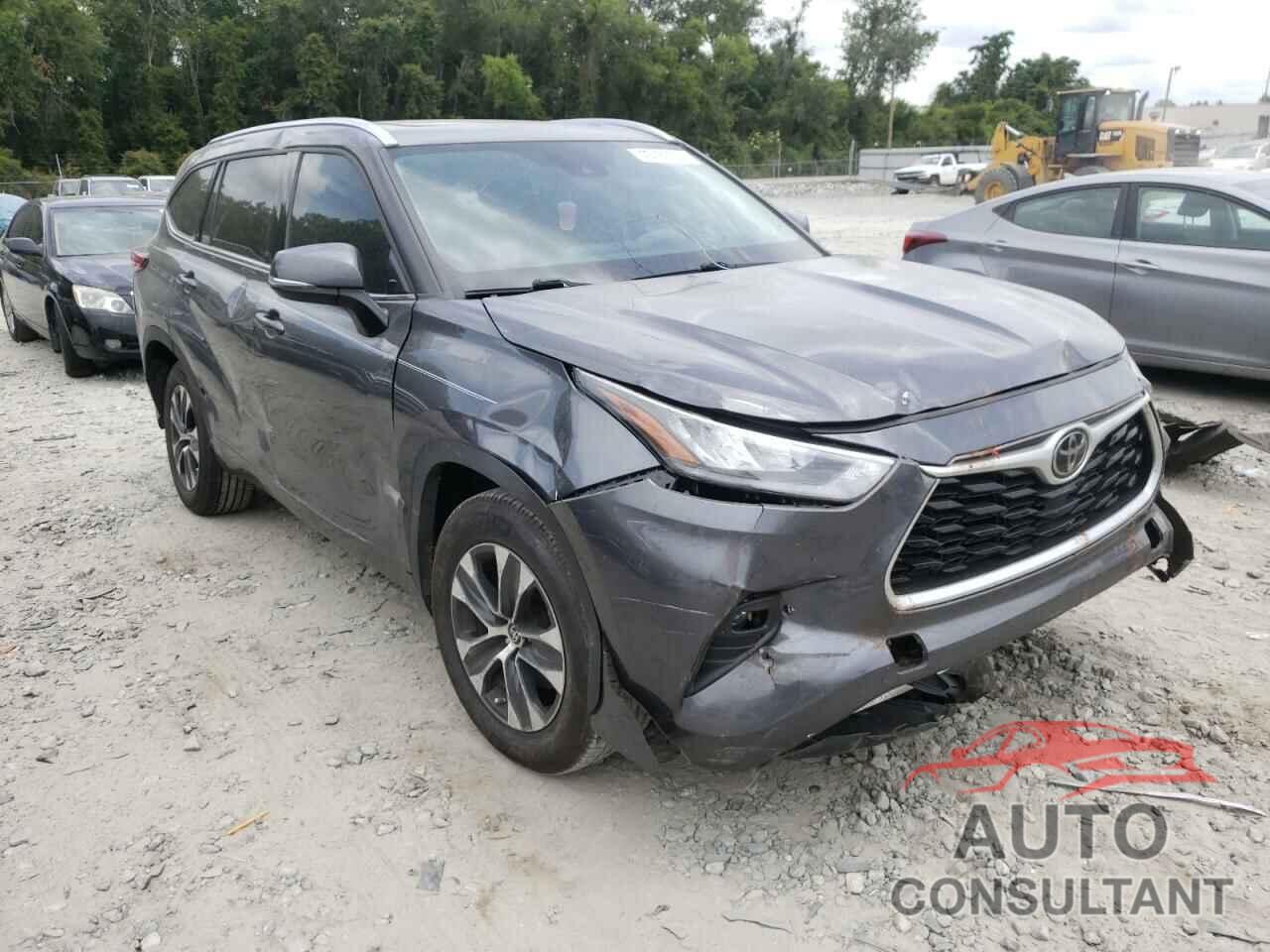 TOYOTA HIGHLANDER 2020 - 5TDGZRAHXLS508166