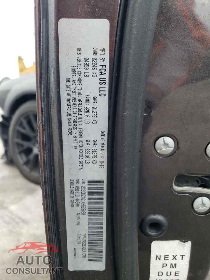 DODGE CHALLENGER 2019 - 2C3CDZAG1KH525038