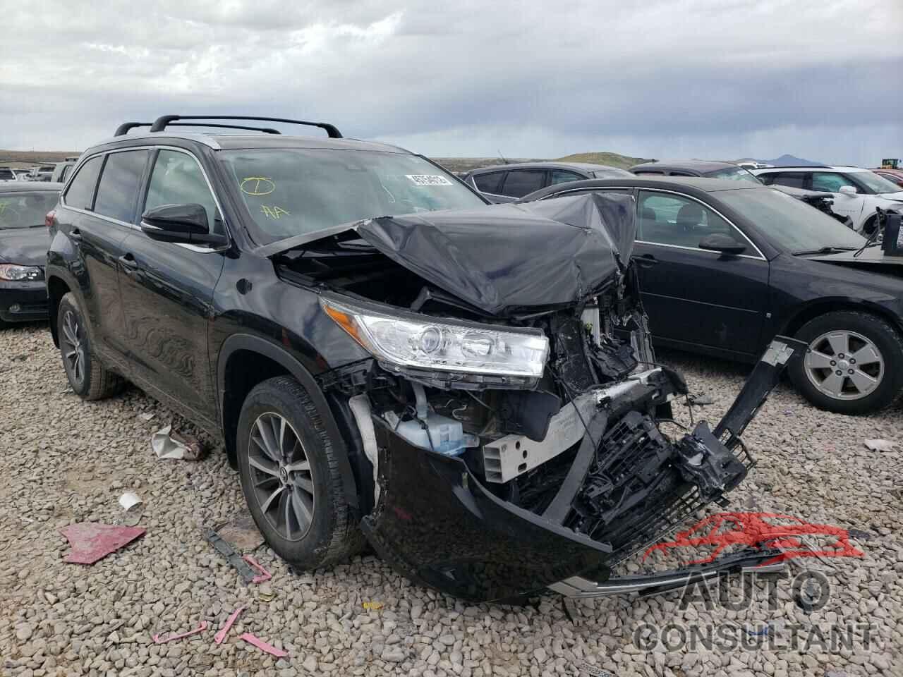 TOYOTA HIGHLANDER 2017 - 5TDJZRFHXHS473313