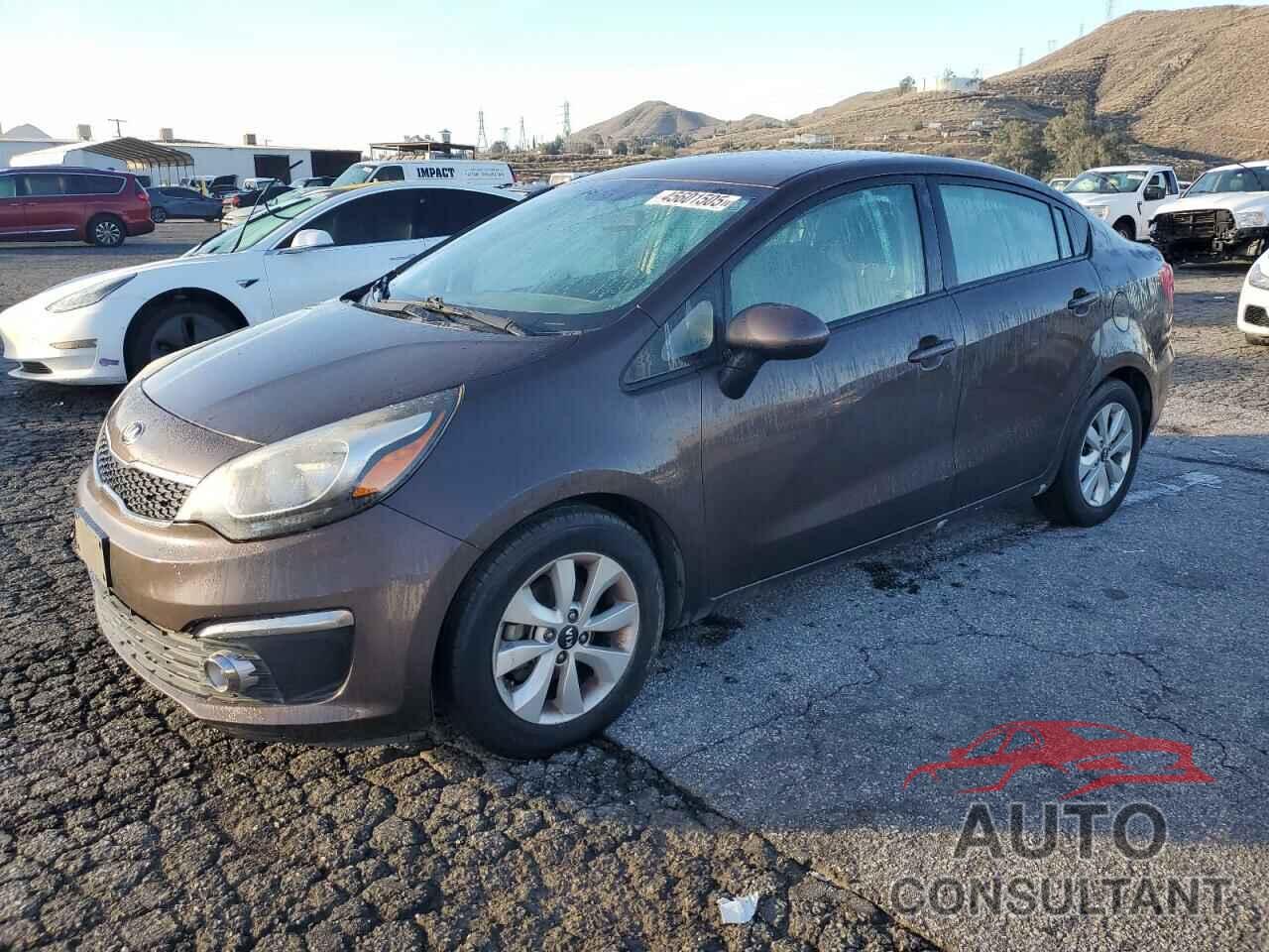 KIA RIO 2016 - KNADN4A35G6633973