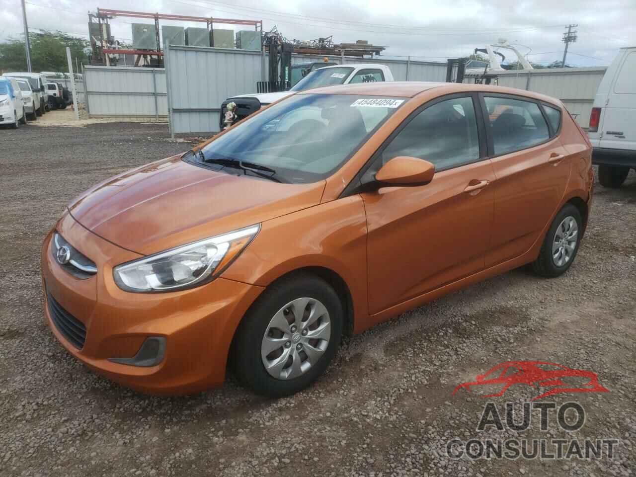 HYUNDAI ACCENT 2017 - KMHCT5AE9HU321806