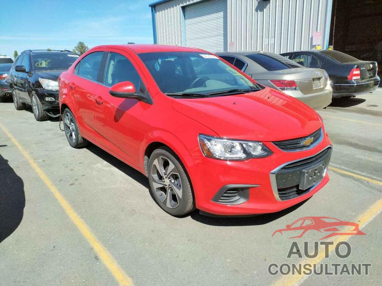 CHEVROLET SONIC 2020 - 1G1JF5SB3L4114370