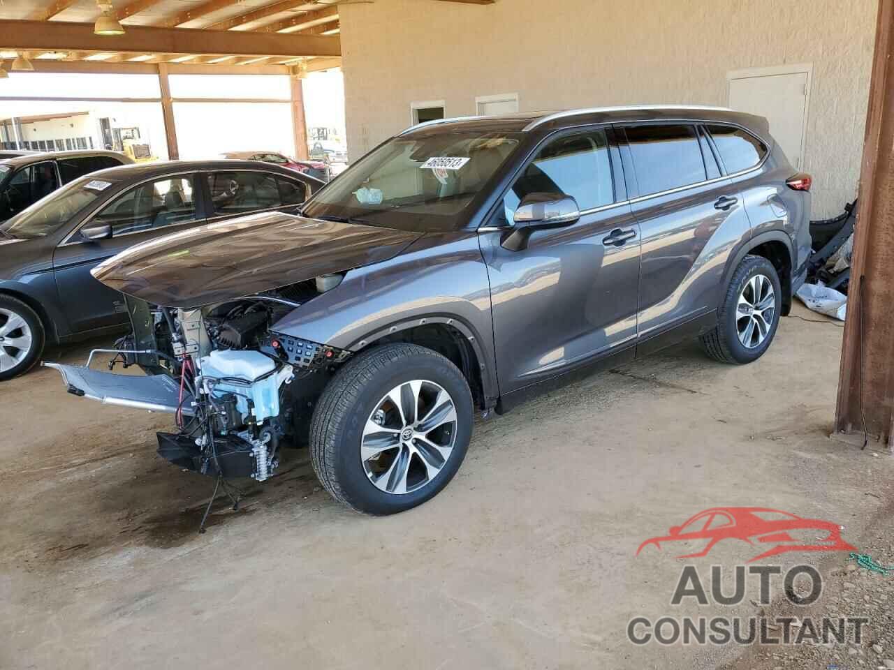 TOYOTA HIGHLANDER 2022 - 5TDGZRBH6NS239214